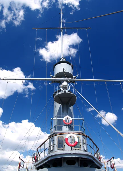 Mast of ship — Stok fotoğraf