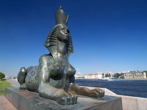 Posąg Sfinksa — Zdjęcie stockowe