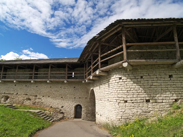 Stare mury fortu — Zdjęcie stockowe