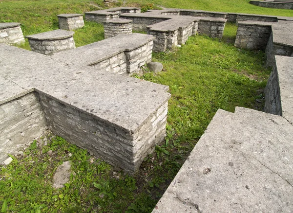 Foundation of old building — Stock Photo, Image