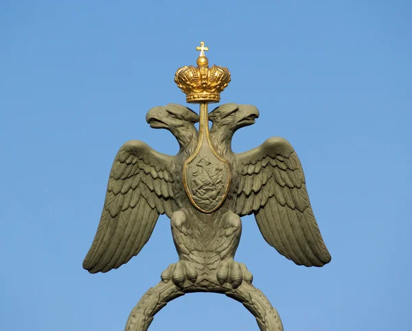 Russland Wappen mit Adler — Stockfoto