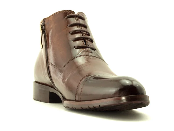 En läder sko — Stockfoto