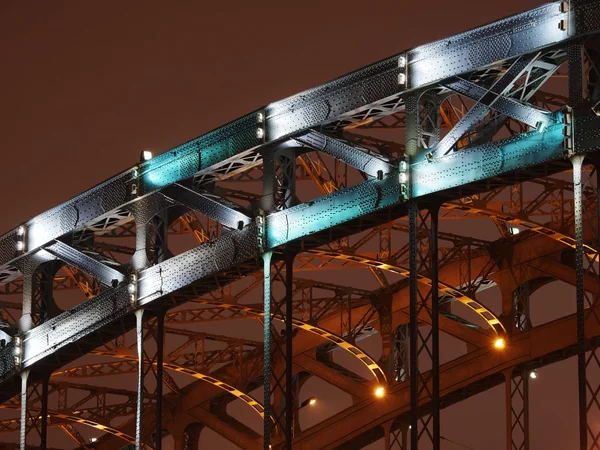 Arco di ponte notturno — Foto Stock