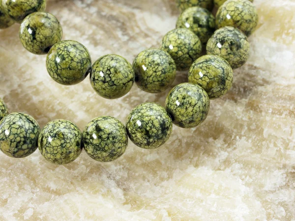 Зеленое ожерелье — стоковое фото
