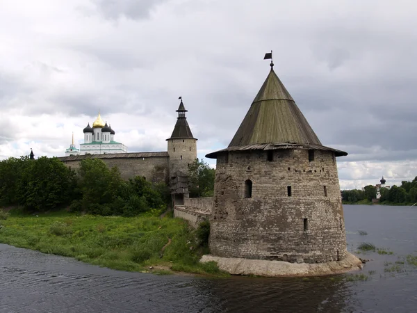 Towers of Pskov castle Royalty Free Stock Photos