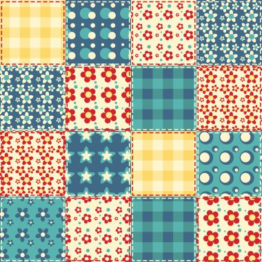Quilt seamless pattern 3