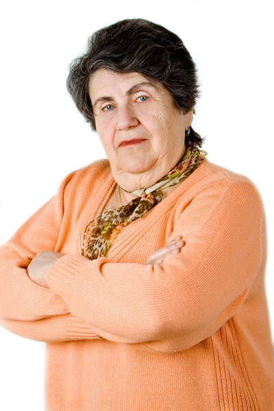 Портрет пожилой женщины
