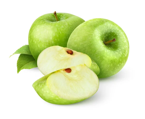 Zielone jabłka — Zdjęcie stockowe