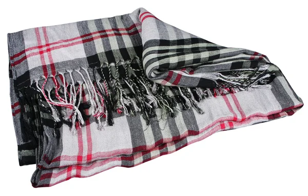 Checkered scarf — Stock Photo, Image