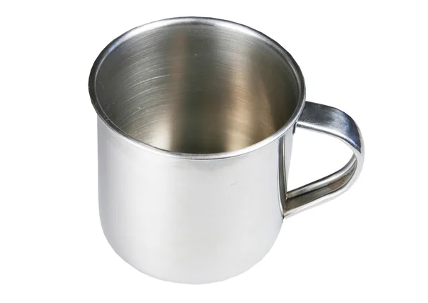 Metal mug — Stock Photo, Image
