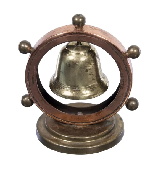 Námořní volant a zvonek — Stock fotografie