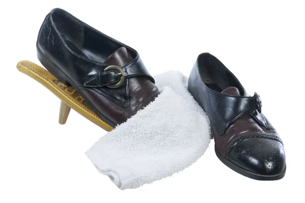 Sapatos e Cunha Brilho — Fotografia de Stock