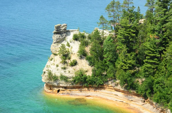 Miners Castle at Pictured Rocks — Stock Photo, Image
