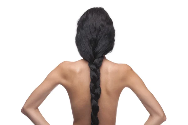 stock image Woman back view