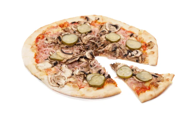 stock image Pizza and slice