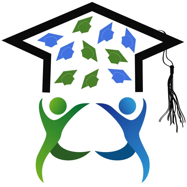 Le symbole de la graduation — Image vectorielle
