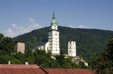 Castle in Kremnica, Slovakia clipart