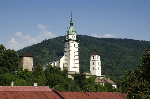 Castelo em Kremnica, Eslováquia — Fotografia de Stock