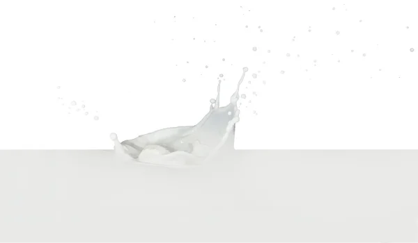 stock image Milk splash