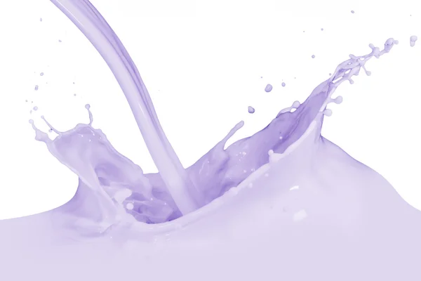 Rozpryskiwania mleka — Zdjęcie stockowe