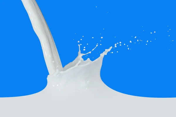 दूध स्प्लॅश — स्टॉक फोटो, इमेज