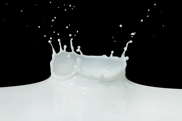 stock image Milk splash