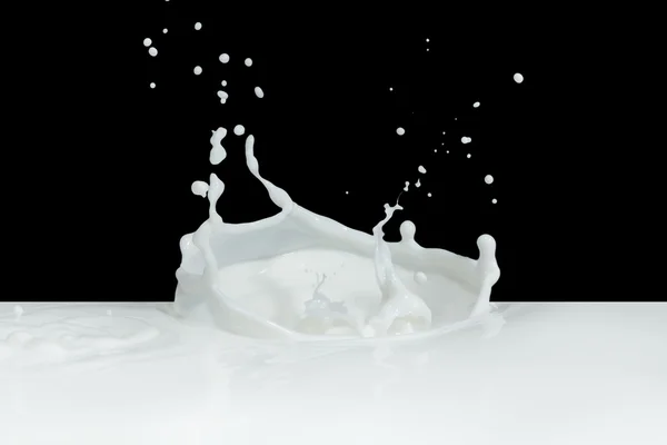 stock image Milk splash