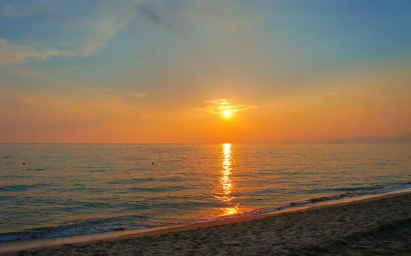 stock image Sunset at sea