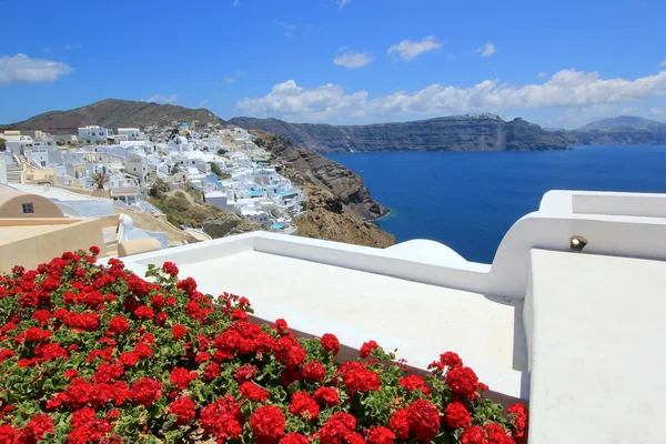 Caldera, Oia, Santorini, Grécia — Fotografia de Stock