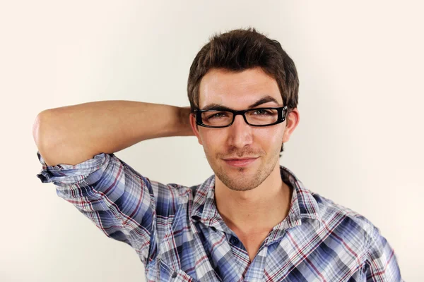 Portrait of a young casual man — Stock Photo, Image