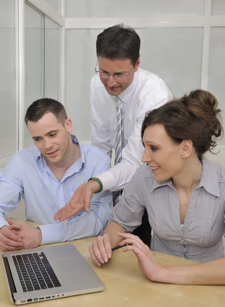 Business team having a meeting and discussion — Stock Photo, Image