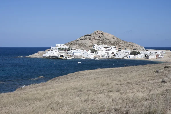 Agia anna in mykonos eiland, Cycladen, Griekenland — Stockfoto