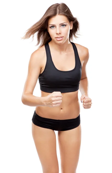 Young fit woman in sports outfit — Stock Photo, Image