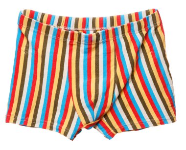 Colorful men's boxers clipart