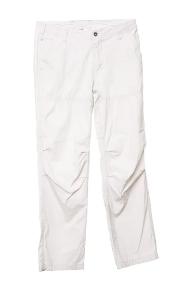 Calças masculinas brancas — Fotografia de Stock