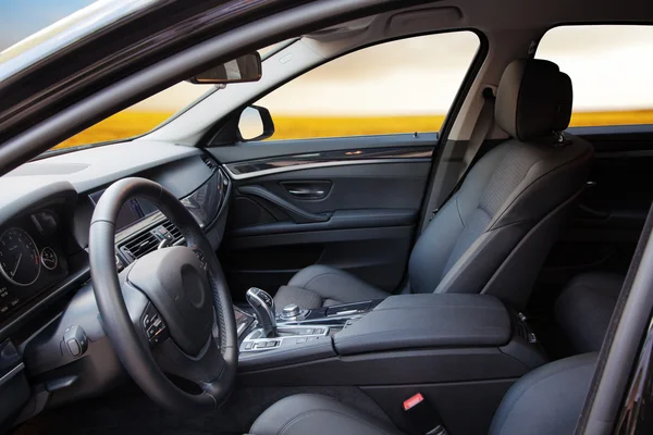 New modern car interior — Stock Photo, Image