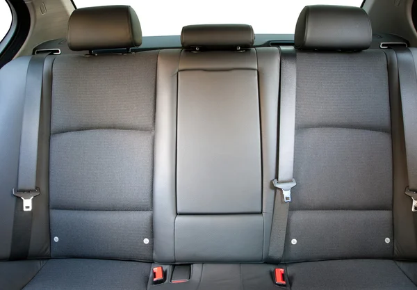 Back passenger car seats — Stock Photo, Image