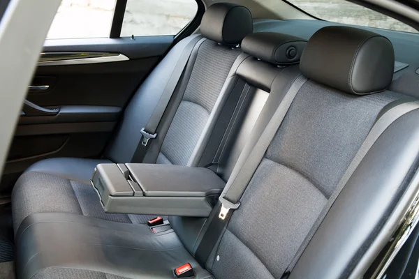 Back passenger car seats — Stock Photo, Image