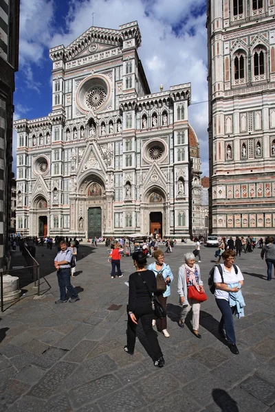 Duomo en de stad florence — Stockfoto