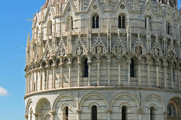 Baptisterium van Pisa — Stockfoto