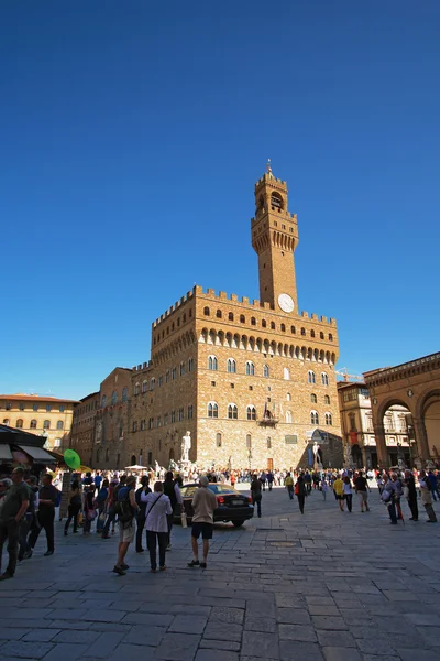 Palazzo vecchio in florence — 图库照片