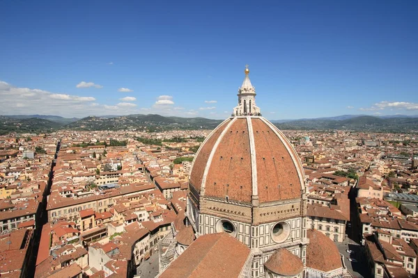 Duomo en de stad florence — Stockfoto