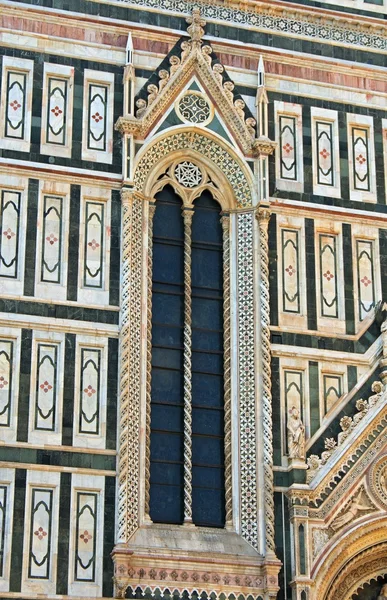 Florencia Duomo detalles arquitectónicos — Foto de Stock