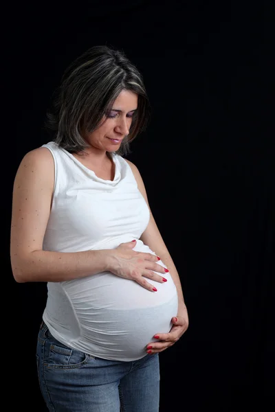 Femeie gravidă — Fotografie, imagine de stoc
