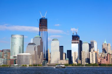 Dünya Finans Merkezi skyline Manhattan