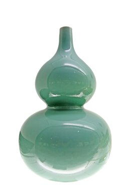 Chinese gourd vase clipart