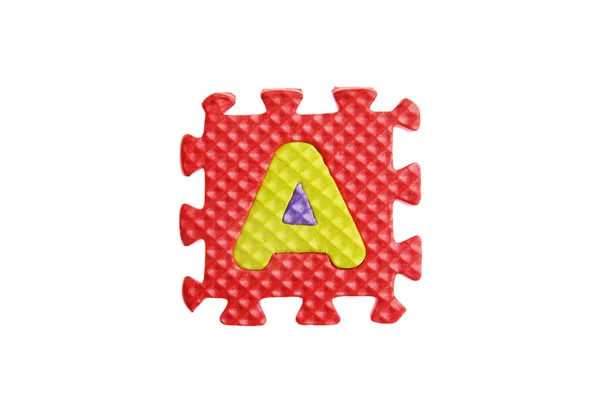 Puzzle Alfabet — Fotografie, imagine de stoc