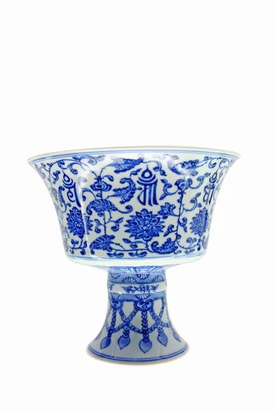 Античная китайская ваза — стоковое фото