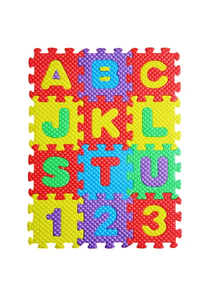 알파벳 퍼즐 — 스톡 사진