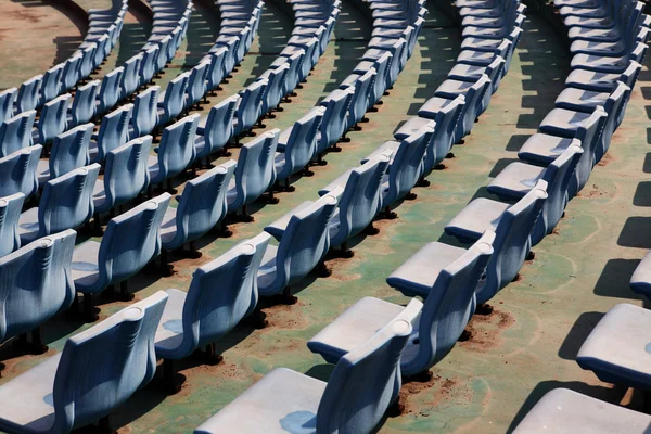 Τα καθίσματα γήπεδο — Φωτογραφία Αρχείου